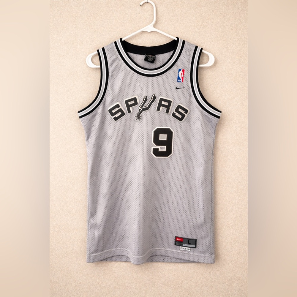 Nike Tony Parker NBA San Antonio Spurs 9 Jersey Youth Retro Throwback